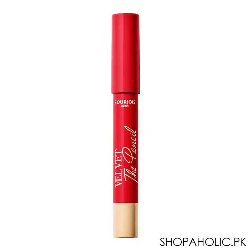 Bourjois Velvet The Pencil 2in1 Lipstick & Lip Liner, 07 Rouge Es-Carmin - Image 2