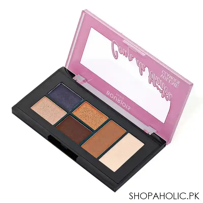 bourjois volume glamour eyeshadow palette, 02 cheeky look main image