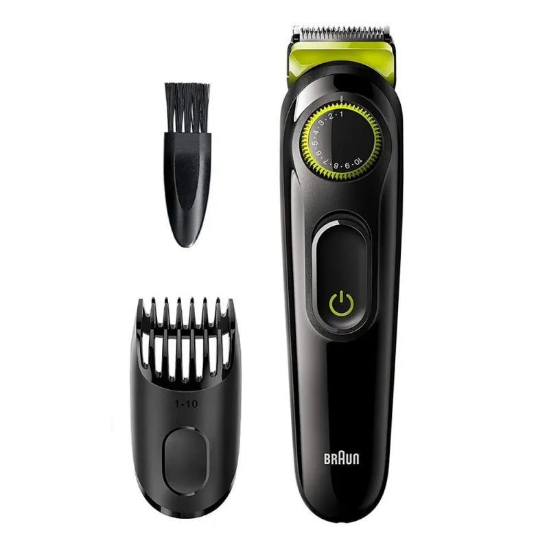 braun beardtrimmer 3, with 20 length settings precision wheel, bt3221 image2