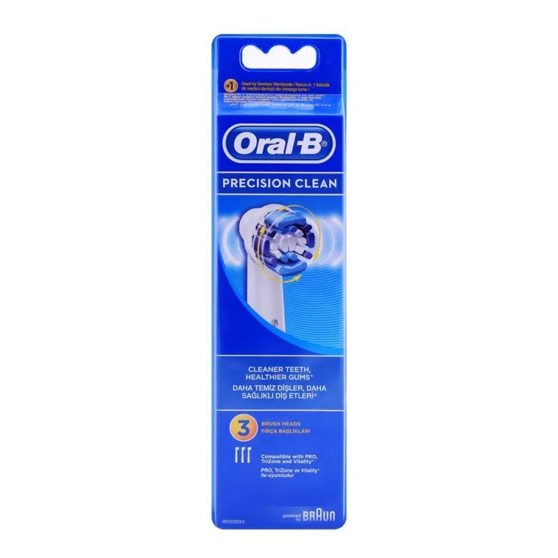 braun oral b precision clean brush head 3 pack eb 20 3 image2