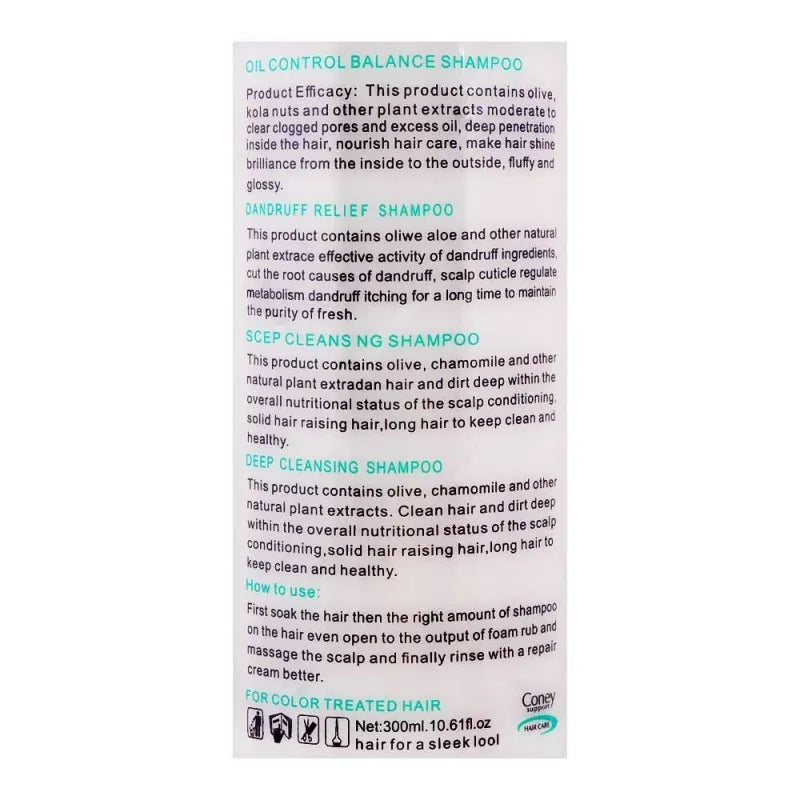 bremod coney support original moisture shampoo, 300ml image3