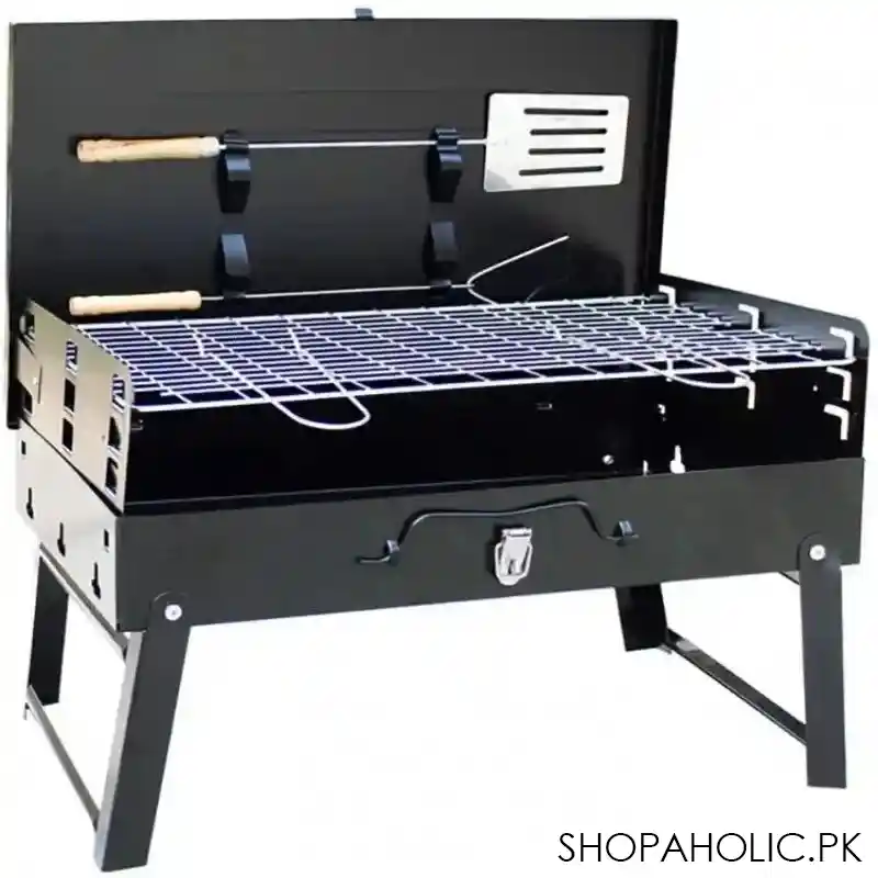 briefcase folding bbq grill image5