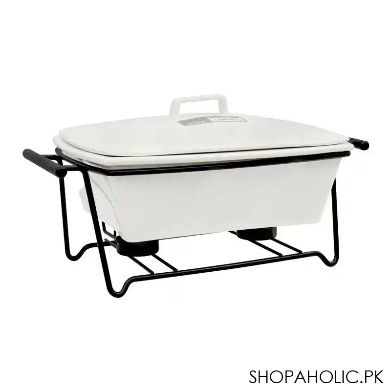 Brilliant Casserole With Iron Stand, 10.25 Inches, BR0051 - Image 3