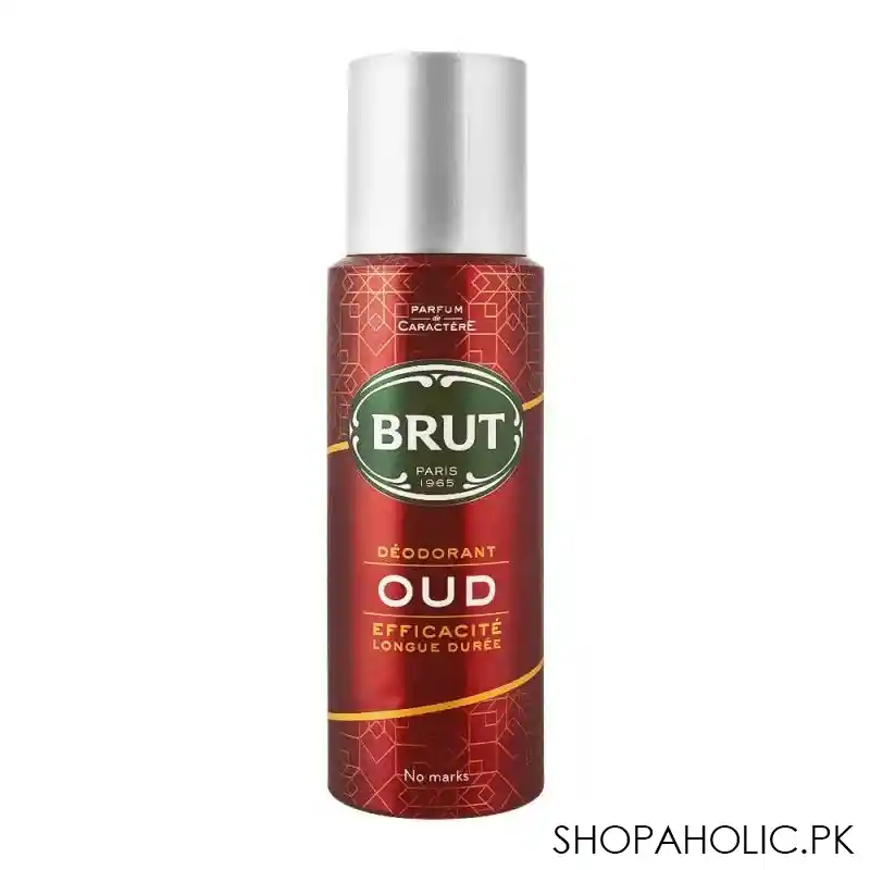 brut oud deodorant body spray, for men, 200ml main image