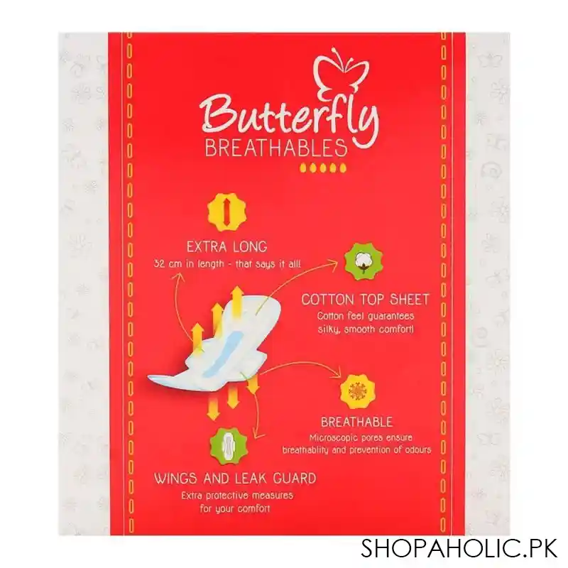 butterfly breathables ultra thin extra large 10 pack image3