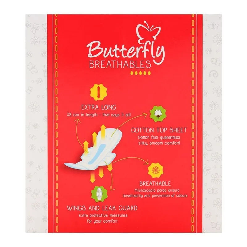 butterfly breathables ultra thin extra large 10 pack image3