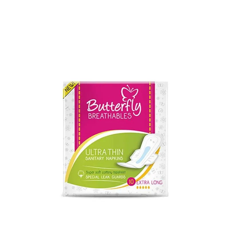 butterfly breathables ultra thin extra large 10 pack main image