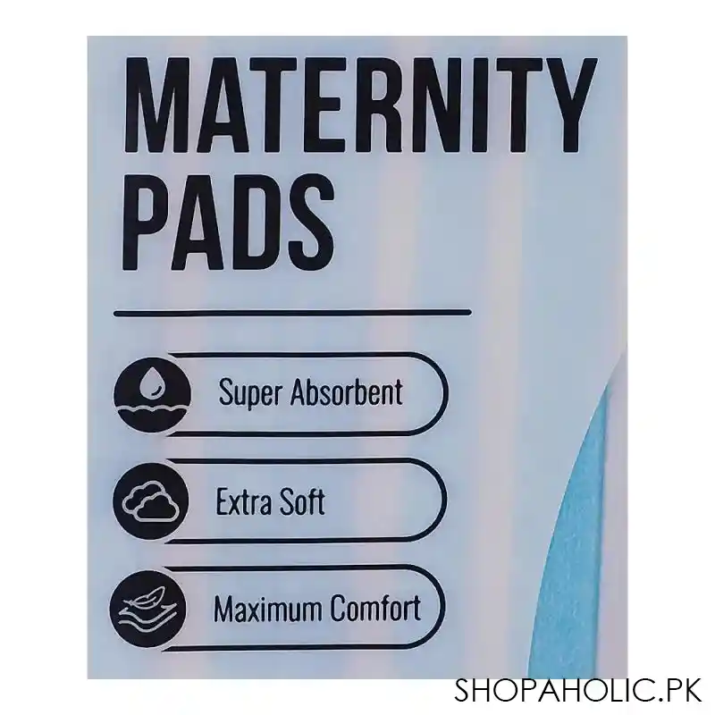 butterfly maternity pads sanitary napkins, 12 pack image2