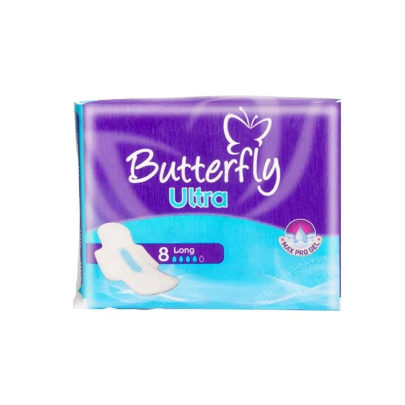 butterfly max pro gel ultra pads, long, 8 pack main image