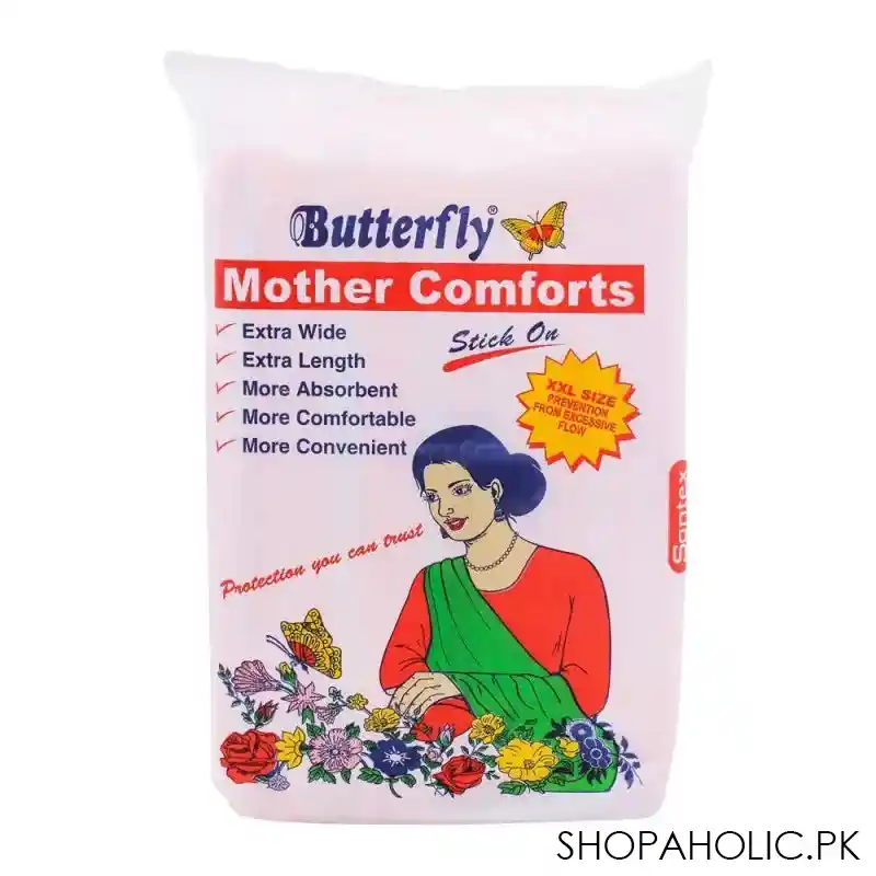 butterfly mother comforts stick on, xxl, 10 pack main image