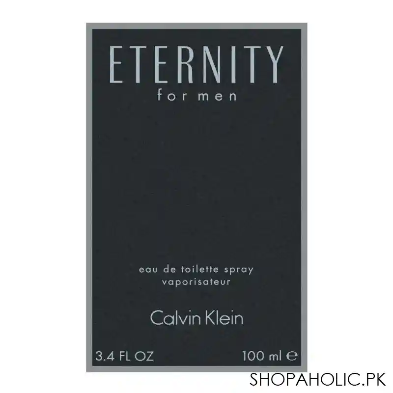 calvin klein eternity for men eau de toilette 100ml image2