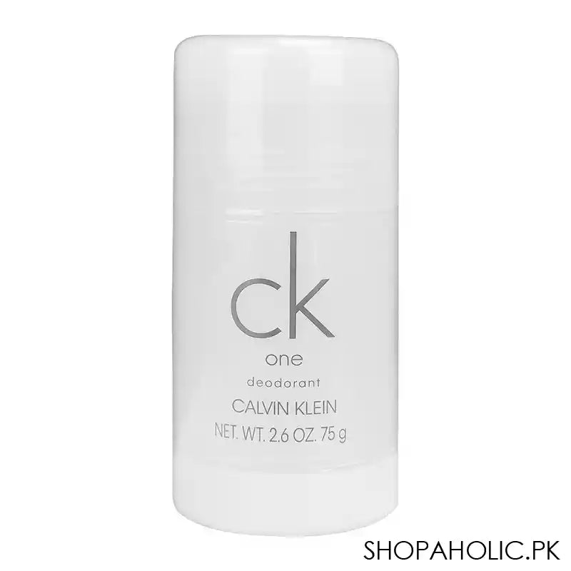 Calvin Klein One Deodorant Stick, For Men, 75ml - Main Image