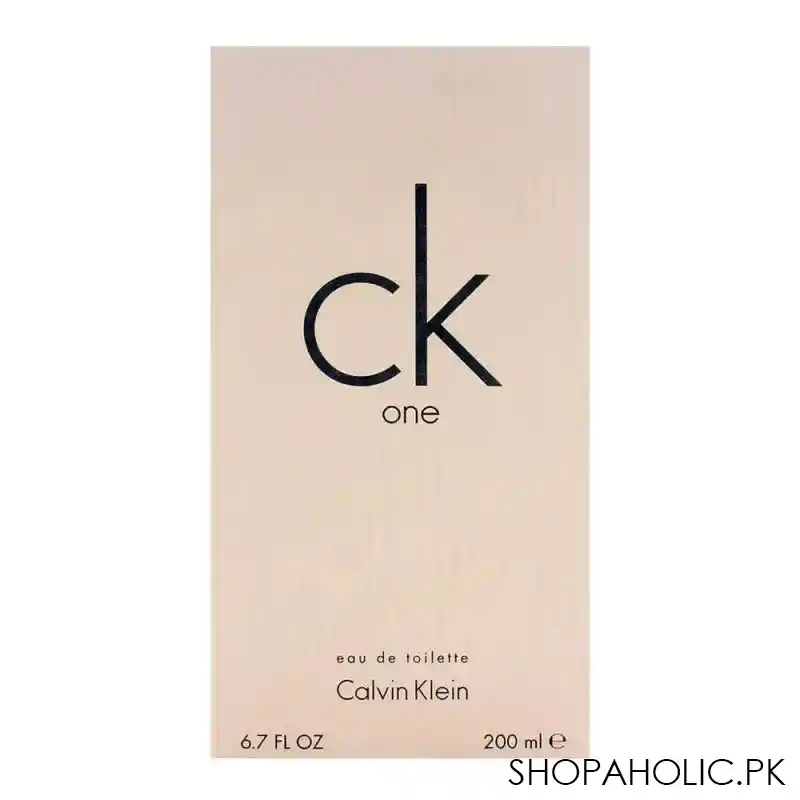 calvin klein one eau de toilette 200ml image2