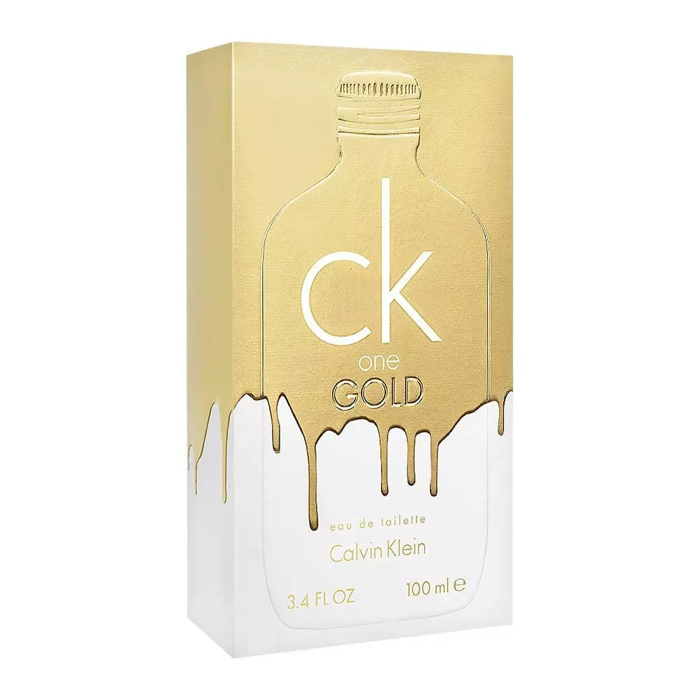 calvin klein one gold eau de toilette, fragrance for men & women, 100ml image2