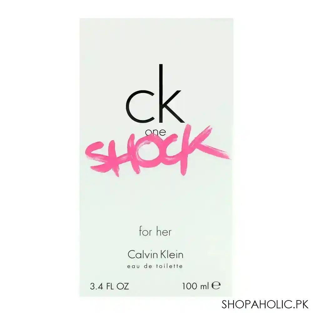 calvin klein one shock for her eau de toilette 100ml image2