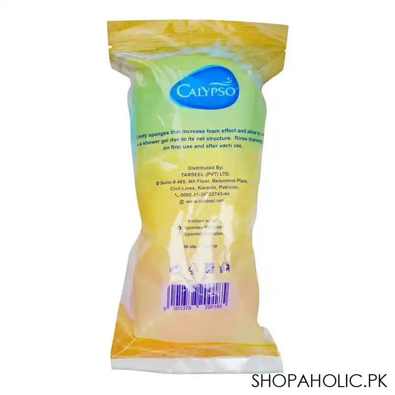 Calypso Bath Flower Sponges, 3-Pack - Image 3