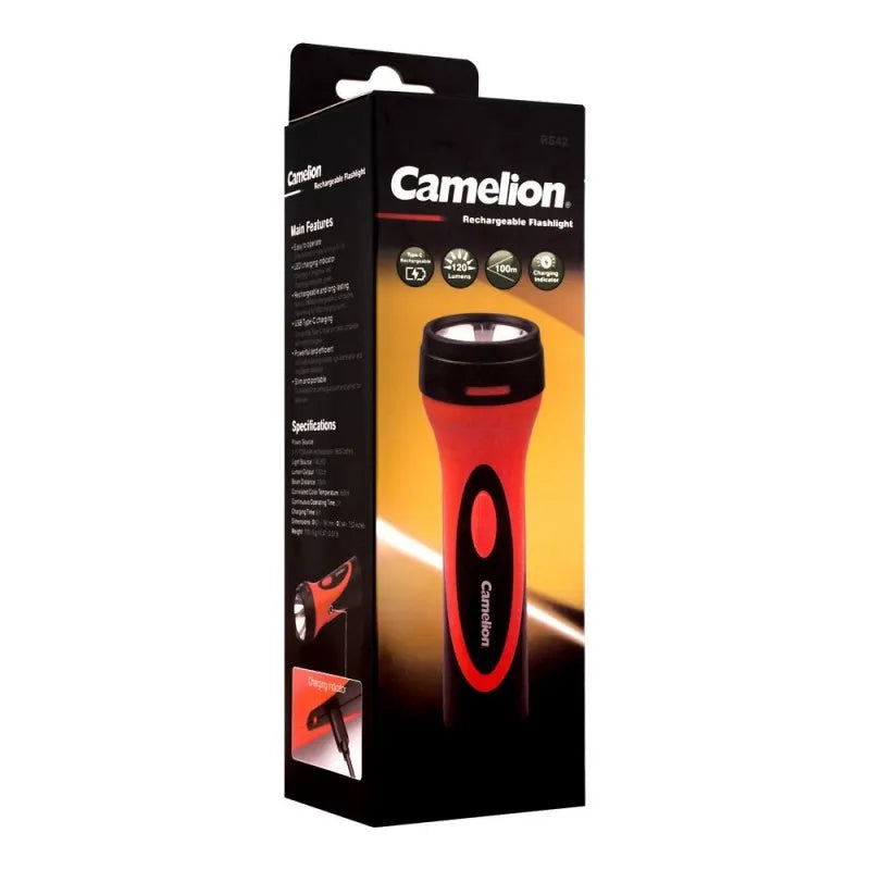 camelion rechargeable flash light, rs42 hcb image2