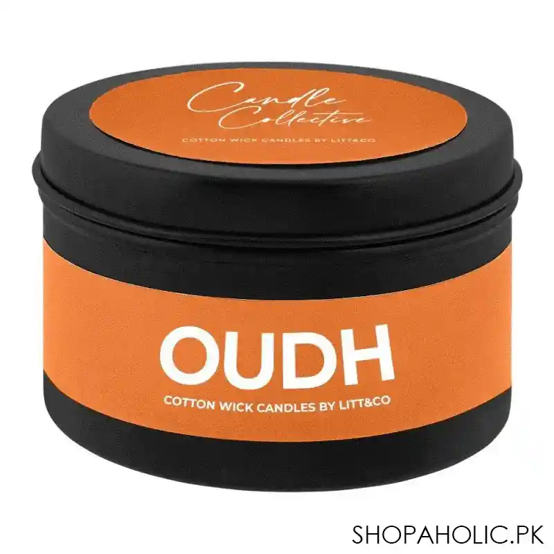 candle collective oudh fragranced candle main image