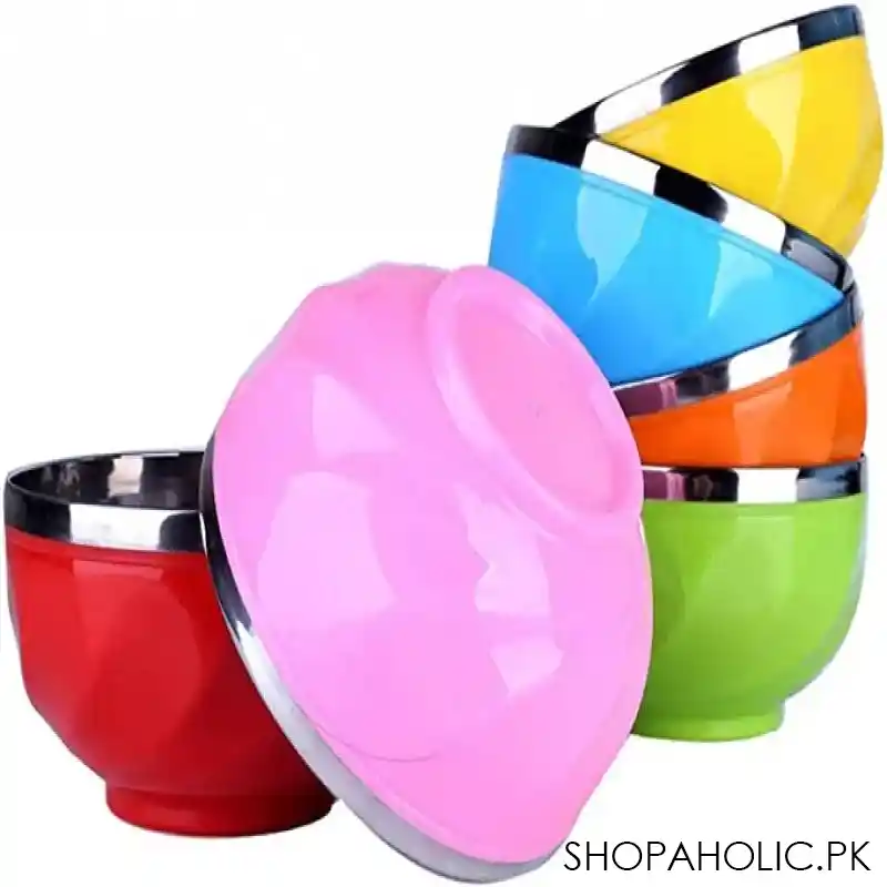 candy color stainless steel bowl image4