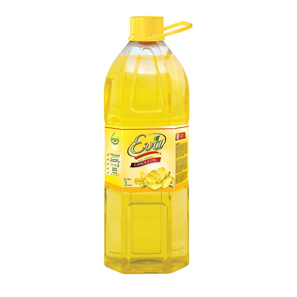 Eva Canola Oil 3 Litres Bottle - Main Image