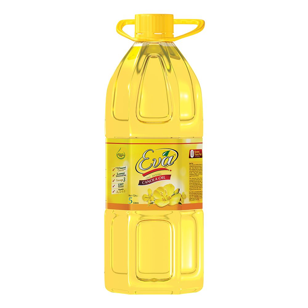 Eva Canola Oil 5 Litres Bottle - Main Image