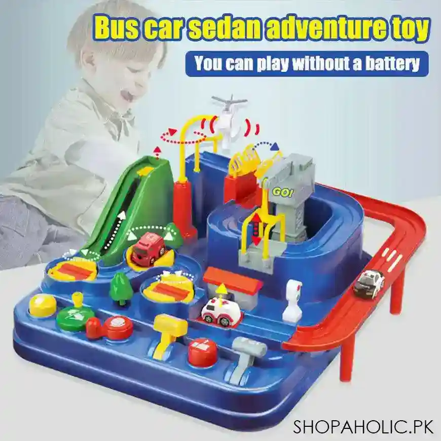 car racing track toy main image