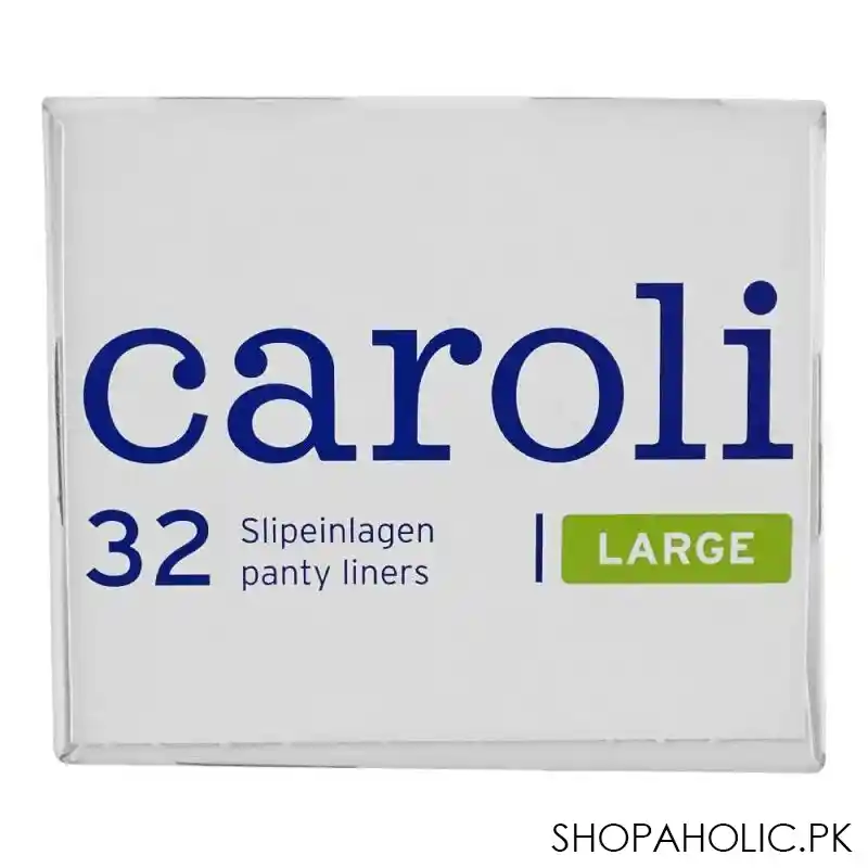 caroli essentials panty liners, large, 32 pack image5