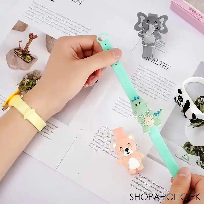 cartoon character mosquito repellent bracelet for children image2