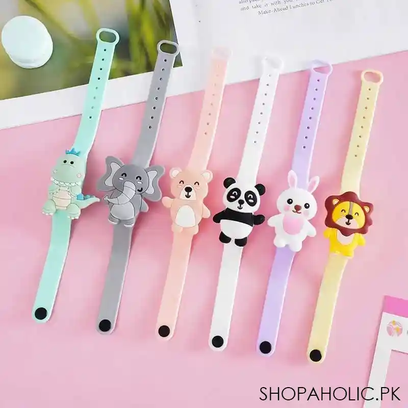 cartoon character mosquito repellent bracelet for children main image