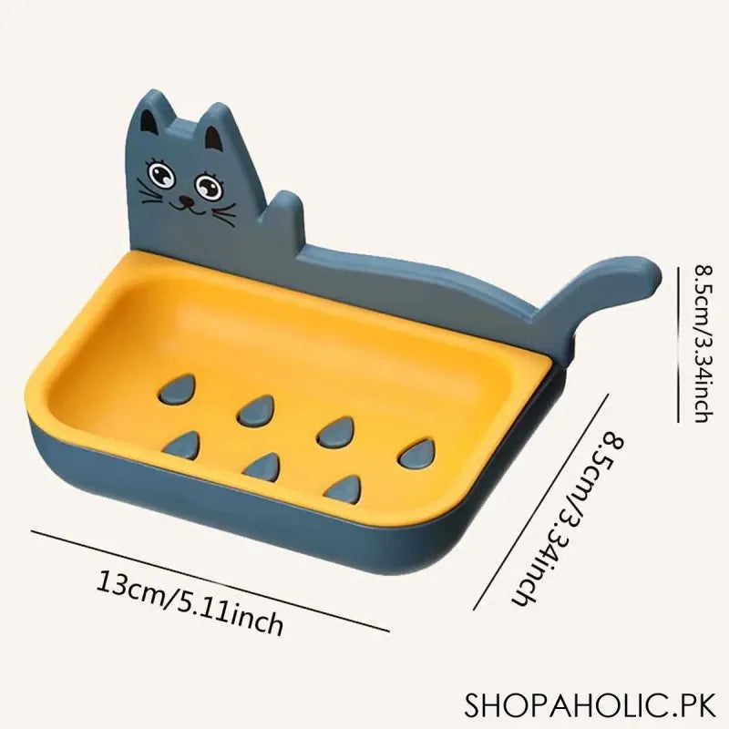 cat shaped soap holder image3