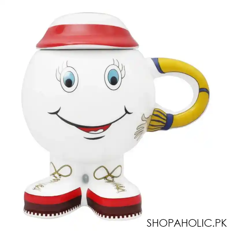 cera e noor prism decorated smiley face candyman mug with lid main image