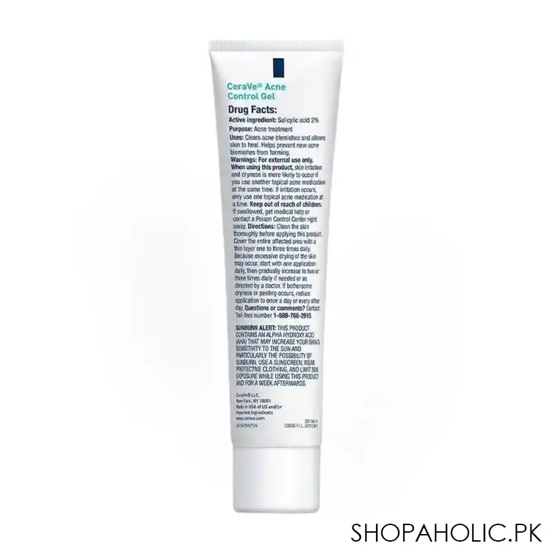 cerave acne control gel, 40ml image2