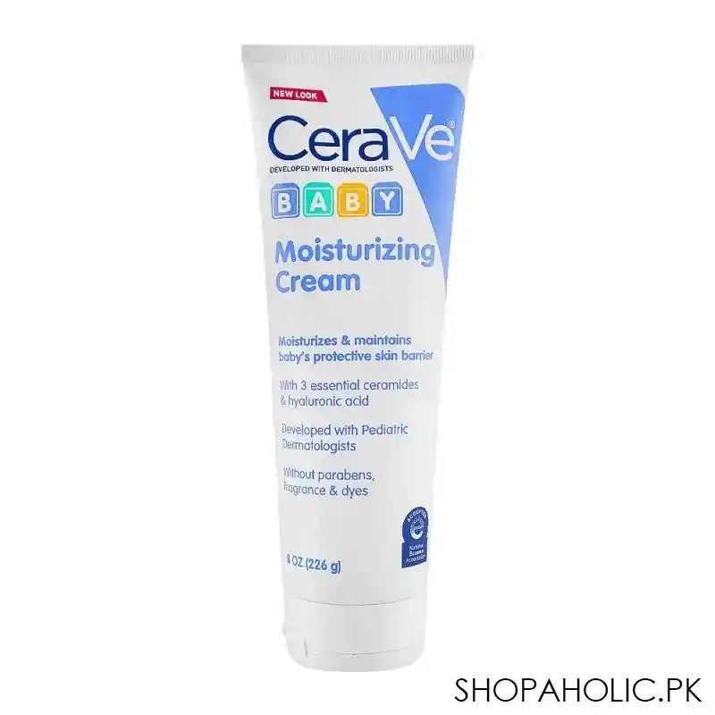 cerave baby moisturizing cream, 226g main image