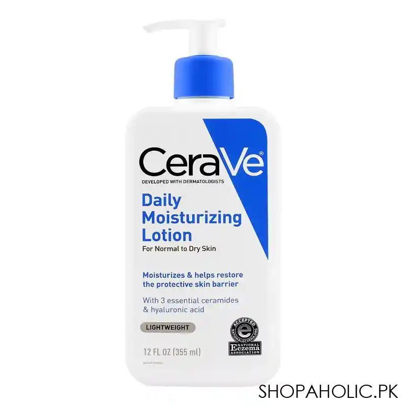 CeraVe Daily Moisturizing Lotion, Normal To Dry Skin, 355ml - Main Image