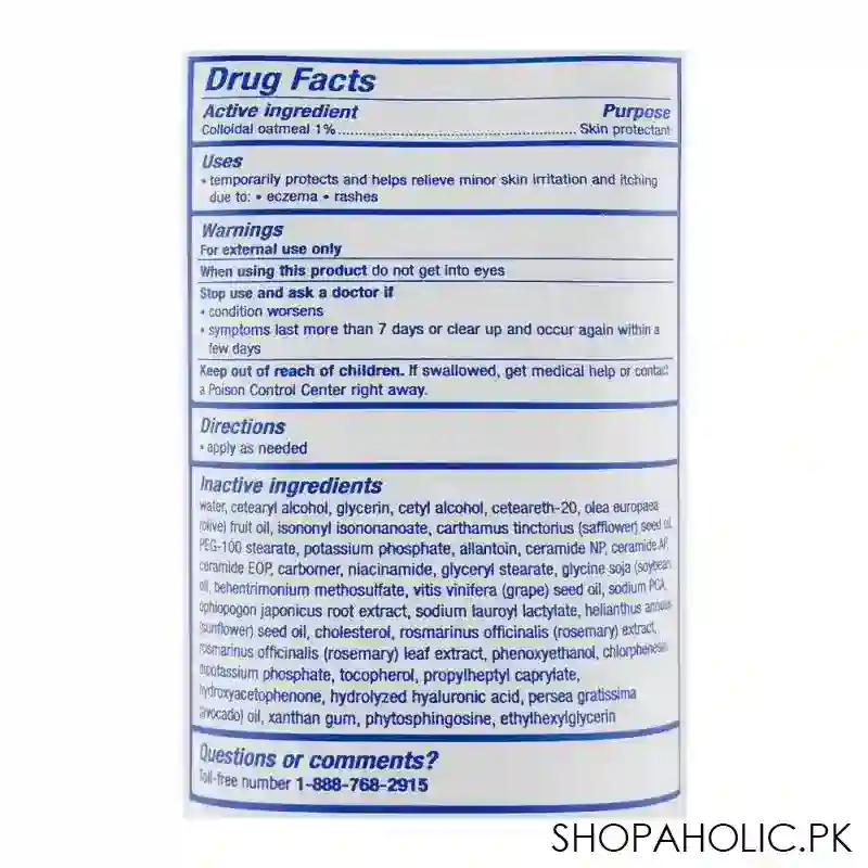 cerave eczema relief creamy oil, 236ml image3