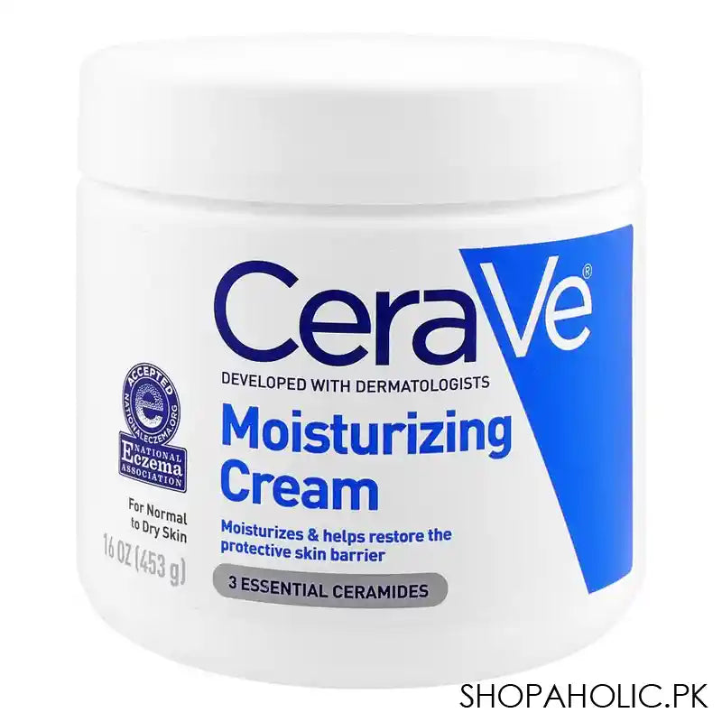 CeraVe Moisturising Cream, Normal To Dry Skin, 453g - Main Image