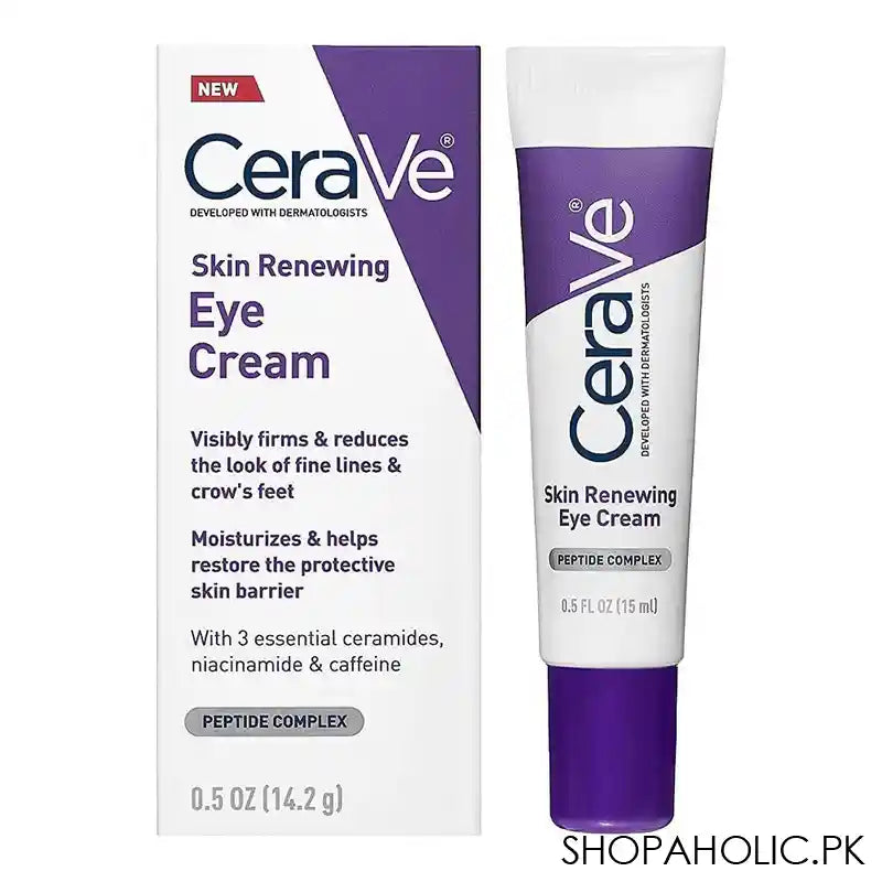 CeraVe Skin Renewing Eye Cream, 14.2g - Main Image