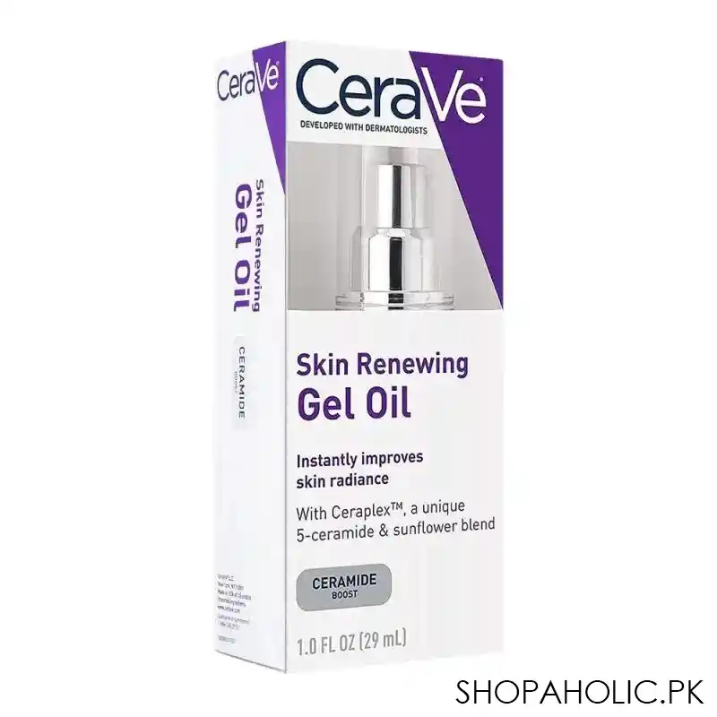 cerave skin renewing gel oil, 29ml image2