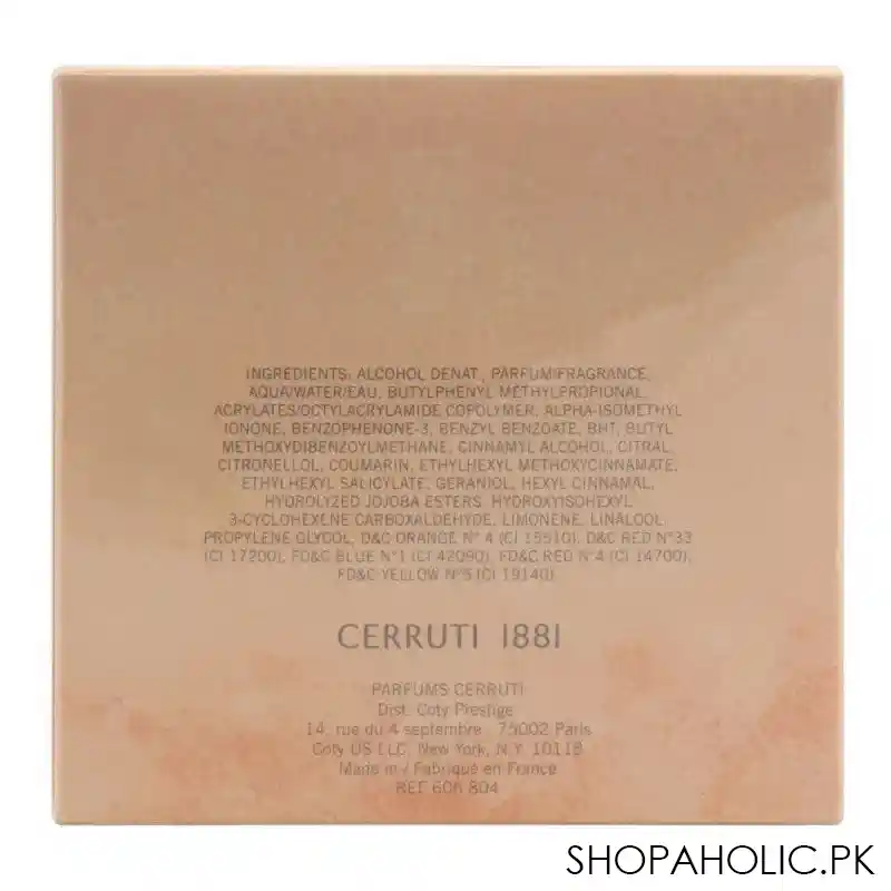 cerruti 1881 pour femme eau de toilette, fragrance for women, 100ml image3