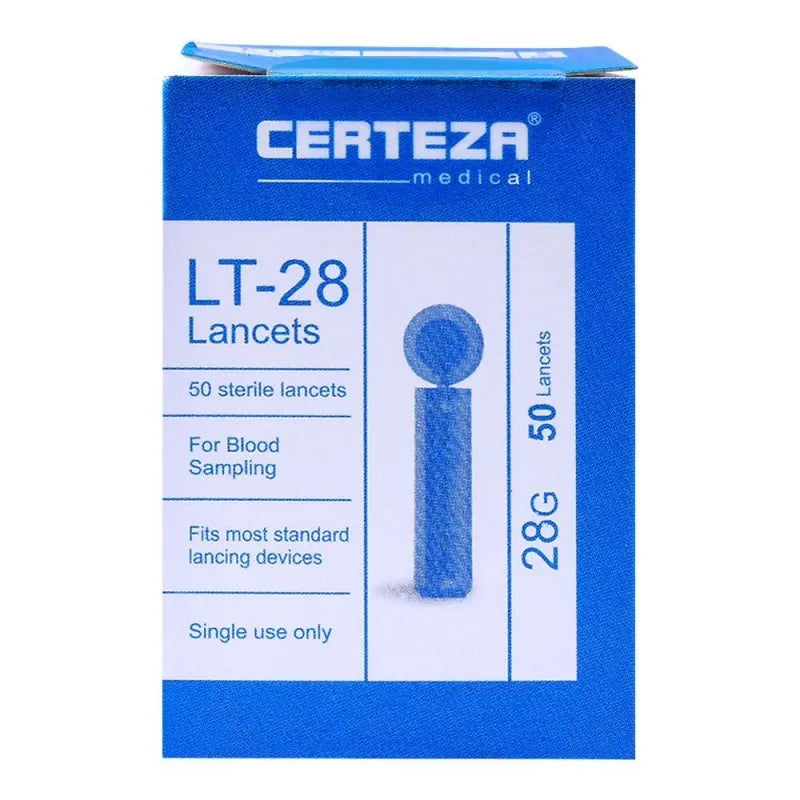 certeza lancets, 28g, 50 pack, lt 28 image2