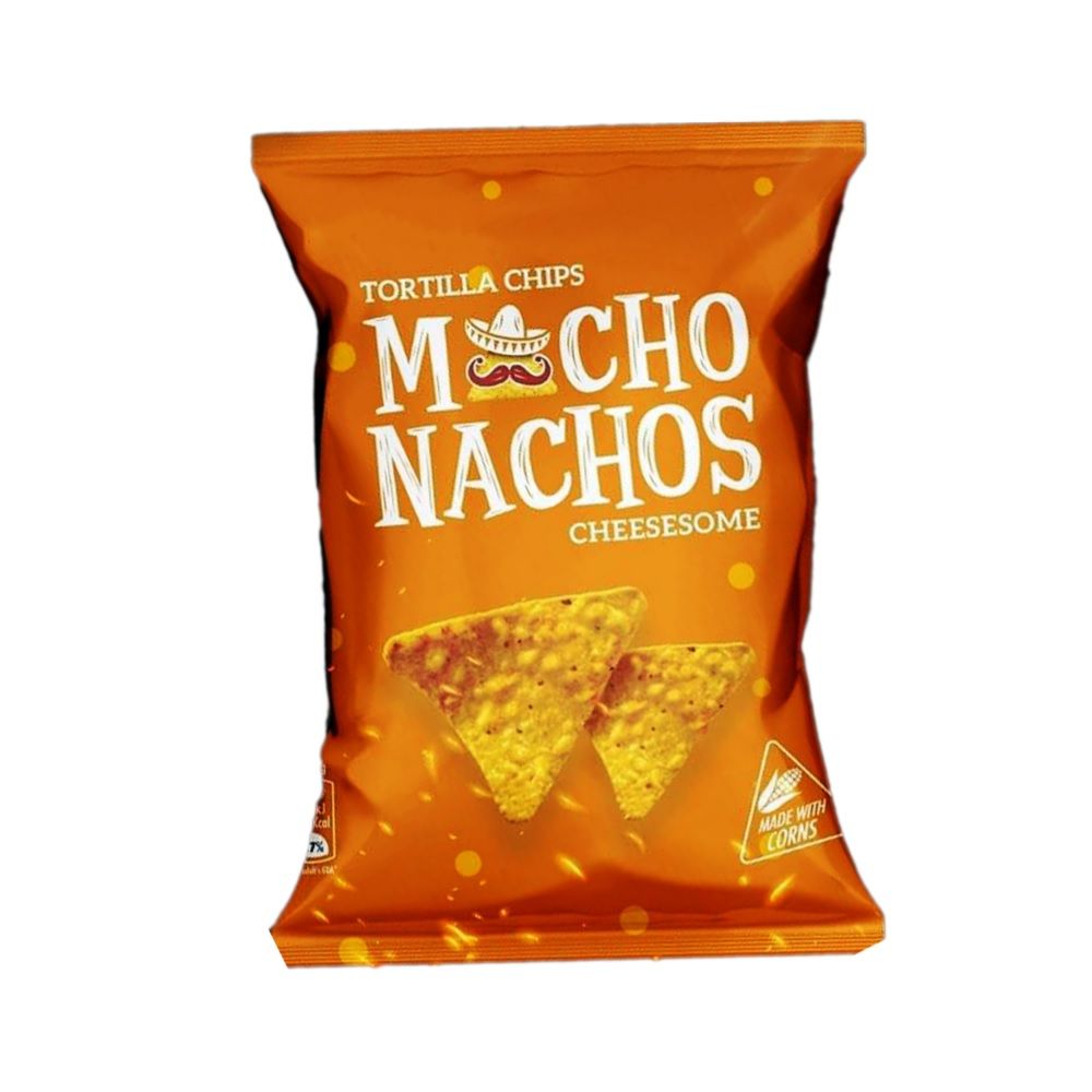 Macho's Cheesesome Tortilla Chips, 40g - Main Image