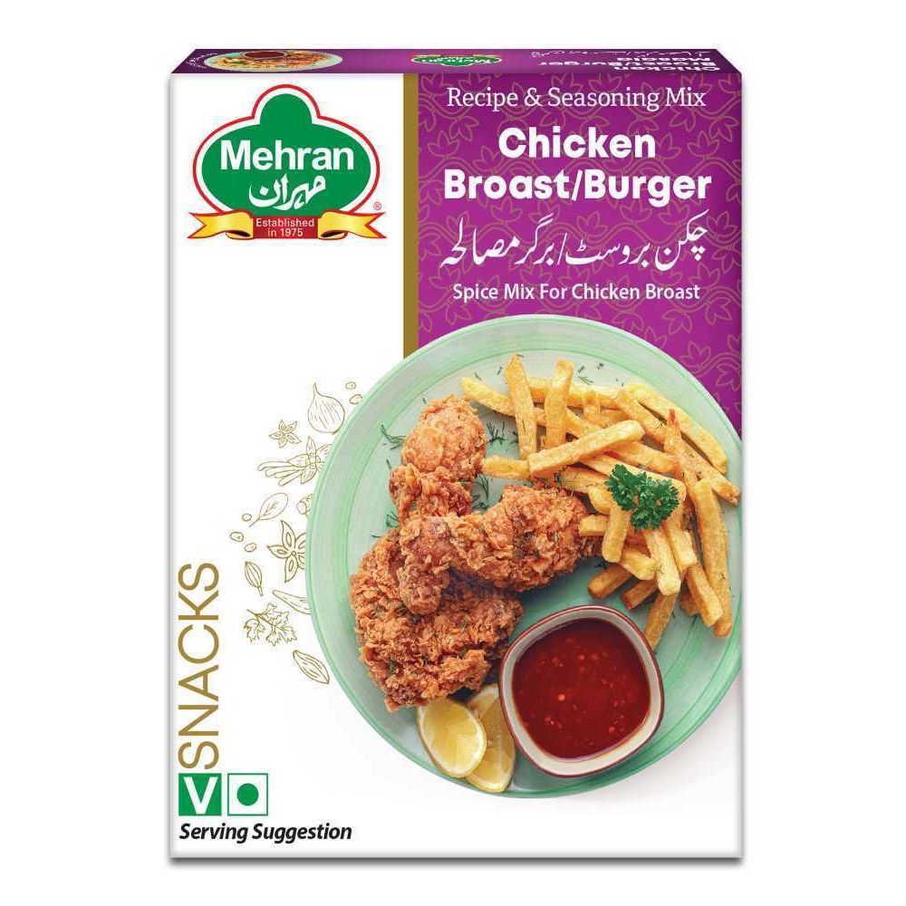 Mehran Chicken Broast Burger Masala 125g - Main Image