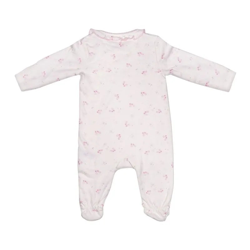 children's clothing romper with socks, light pink, sa 359 image2