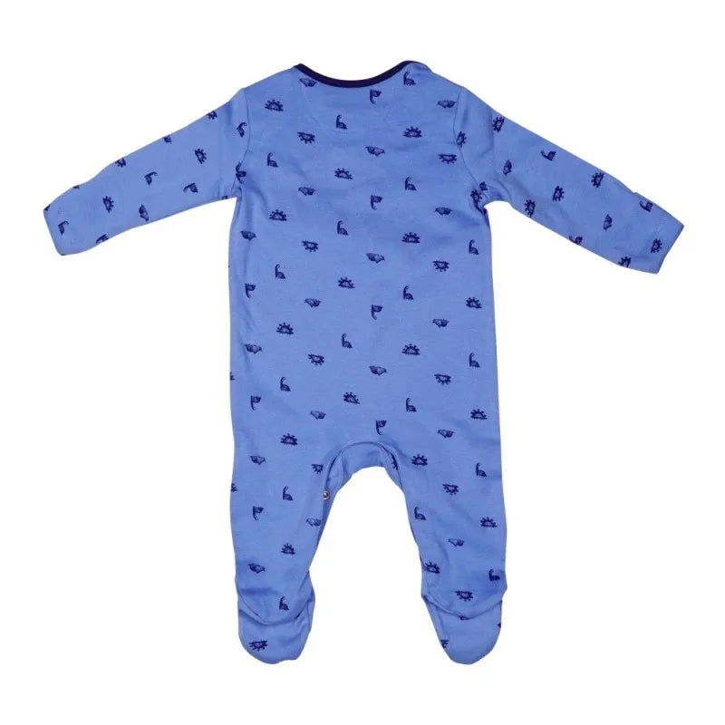 children's clothing romper with socks, printed blue, ta 351 image2