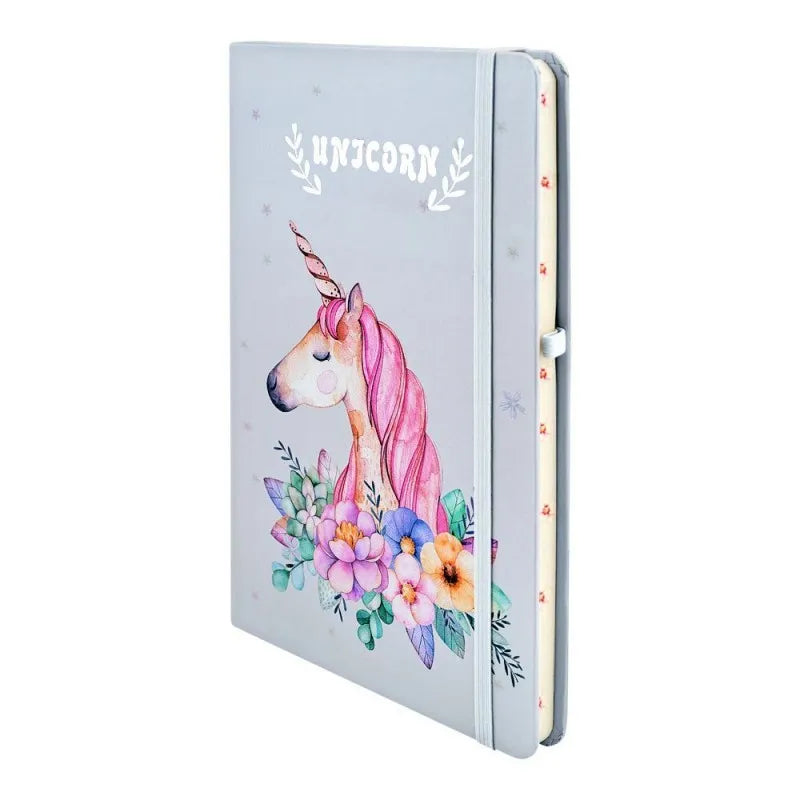 children's diary, unicorn/gray, fd 06 main image