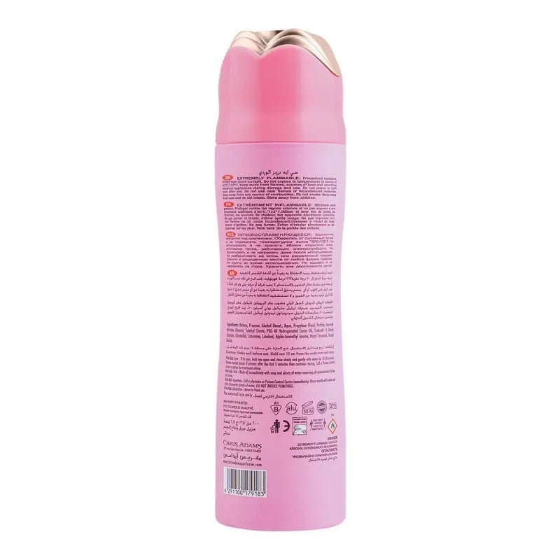 chris adams dreamz pink pour femme deodorant body spray, for women, 200ml image2