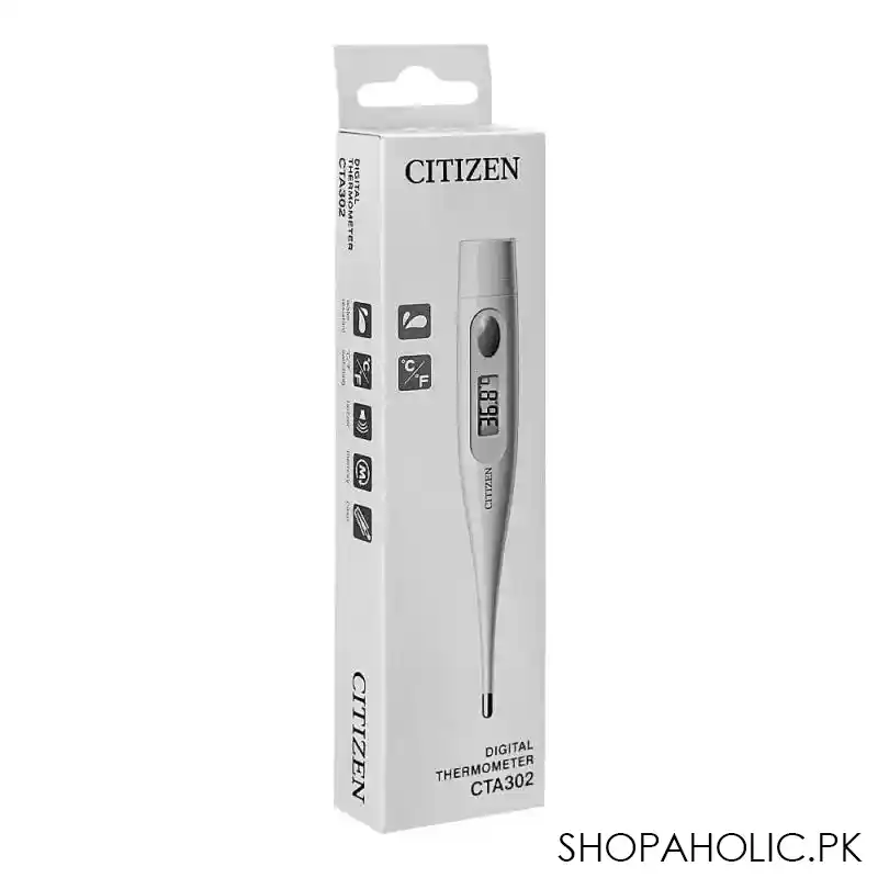 citizen digital thermometer, cta 302 main image