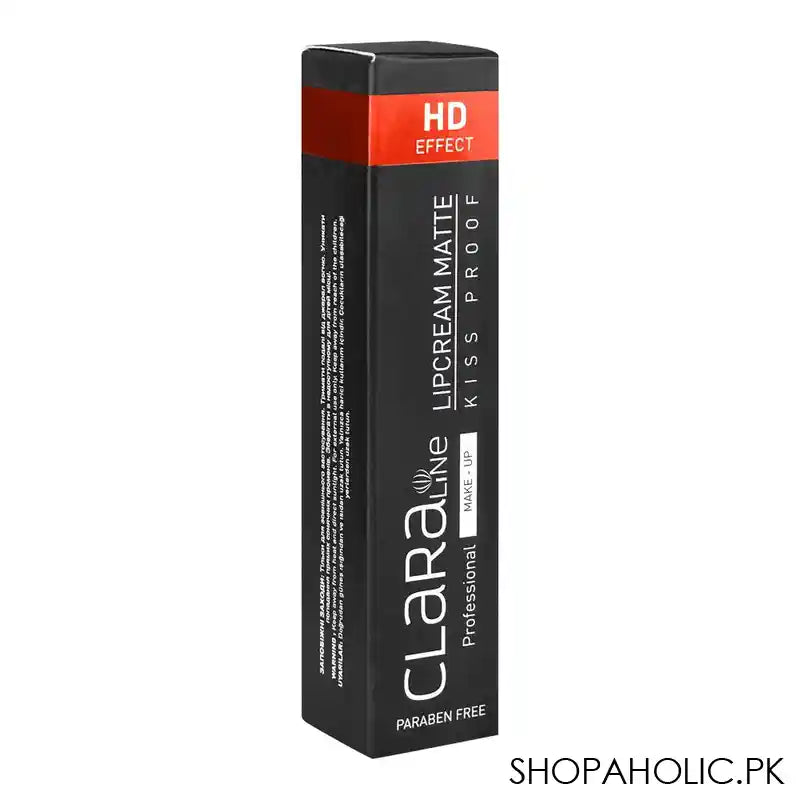 Claraline Professional HD Effect Kiss Proof Matte Lip Cream, 406 - Image 3