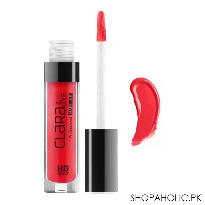 claraline professional hd effect kiss proof matte lip cream, 413 main image