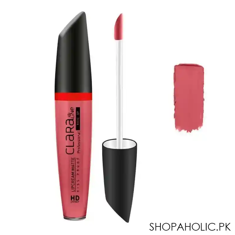 claraline professional hd effect kiss proof matte lipcream, 309 main image